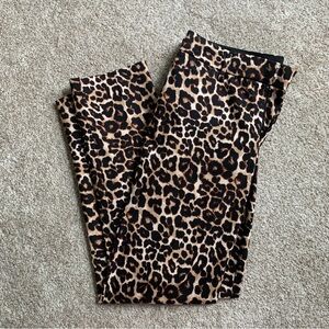 Cheetah Print Trousers